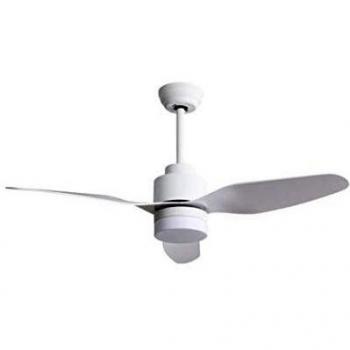 Ventilador de Techo LED Gerona 18W Blanco, 3 Aspas, 3 Tonalidades, Control Remoto