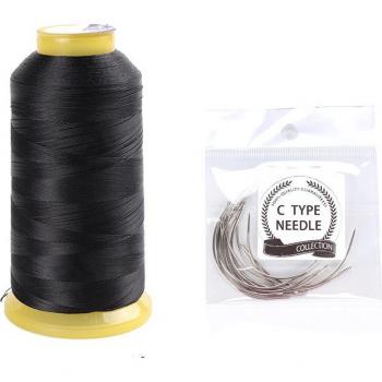 Nunify Curved Needle Hair Thread for Wig Making