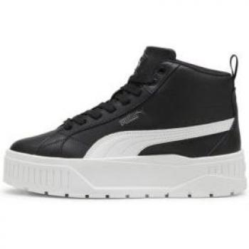 KARMEN II PUMA MID INSETTO NERO BIANCONE ARGENTO EU 41
