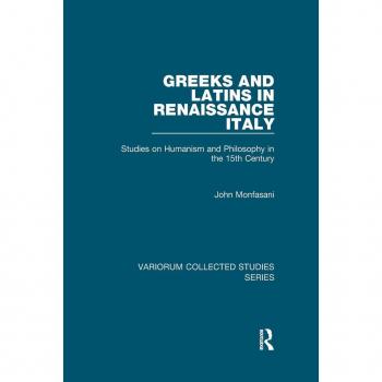 Vitalsource Technologies, Inc. Greeks and Latins in Renaissance Italy
