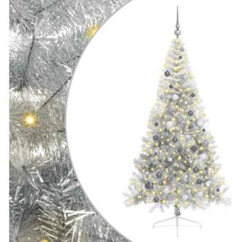 Arbre de Noël Artificiel Pré-éclairé 210 cm