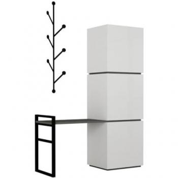 Ambrose Schuheingang Schrank Skye Decor 39x109x149 cm