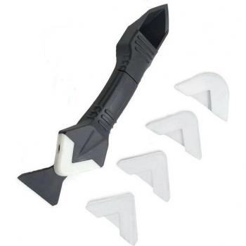 Raspador de vidrio y silicona