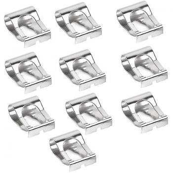 Moteur Linkage Repair Kit – 10 barres d’essuie-glace métalliques argentées
