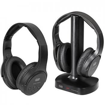 Trevi FRS 1580 TW Cuffie Wireless per TV con Base di Ricarica Inclusa