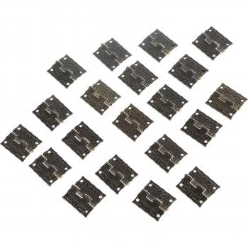 20 Antique Hinges for Wine Cases and Cabinets