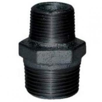 Mamelon Double Mâle 33x42 Réduit Noir