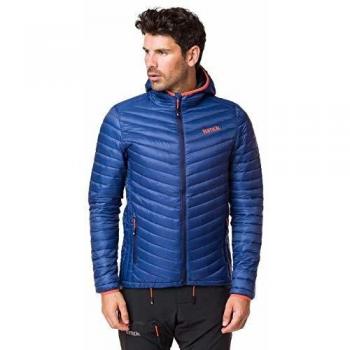 Chaqueta de Plumas Azul Marino XXL, Vertical Down Jacket para Hombre