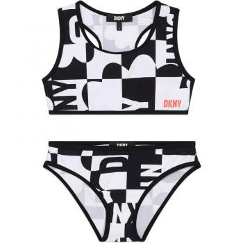 Maillot de bain DKNY 2 pièces noire pour fille 14A