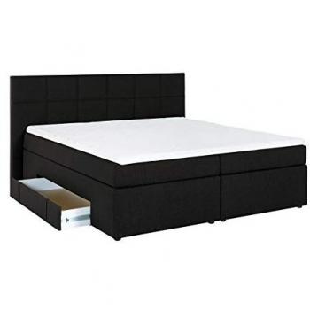 Boxspringbett Andybur mit Bettkasten 160x200 cm H2/H3