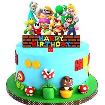 Figura de Acción Mario, Luigi, Yoshi y Bowser