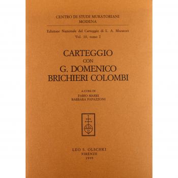 Carteggio con G. Domenico Brichieri Colombi