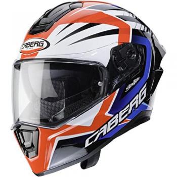 Caberg Drift Evo MR55 Casco Integral Helm bianco-rosso-blu XL