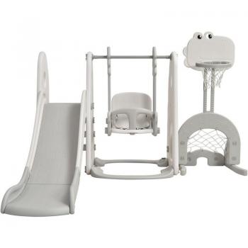 Costway Toboggan Balançoire 6 en 1