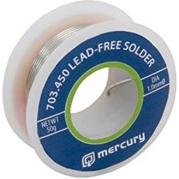 CleanSwell Lead-Free Solder Wire 1.0mmØ, 50g, 7.5m reel