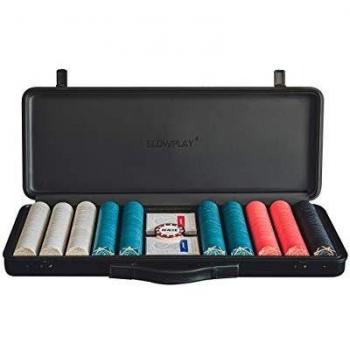 SLOWPLAY Luxury 500 PCS Ceramic Poker Set