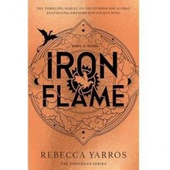 Iron Flame – Indie Bookshop Exclusive with Woven Cloth Patch & Bookmark