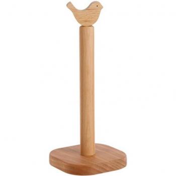 Solid Wood Toilet Paper Holder