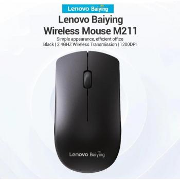 Souris Optique Sans Fil Lenovo M211 – 2,4 GHz – USB Receiver