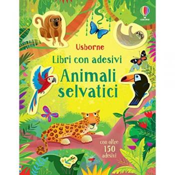 Animali selvatici. Con adesivi. Ediz. a colori