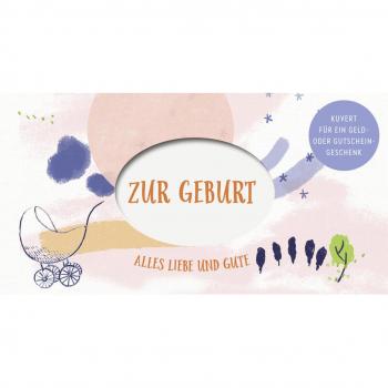 Geldgeschenk-Kuvert zur Geburt