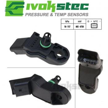 PEUGEOT 106, PARTNER, 206, 307, 807, 407, 1007, 207 MAP Sensor
