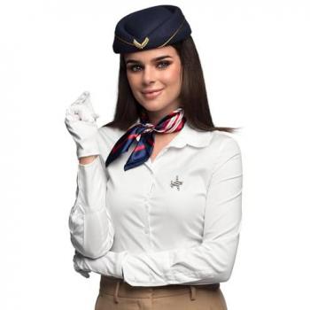 Kit Accessoires Hôtesse de l'Air – Bleu marine, bijou fantaisie inclus