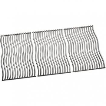 Kit de grilles Wave inox pour barbecue Napoleon Rogue 625