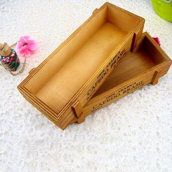 Wooden Succulent Storage Box