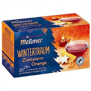 Meßmer Wintertraum Zimtstern-Orange vegan