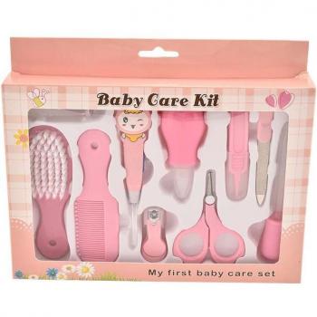 Baby Healthcare Grooming Set with Scissors and Hair Brush