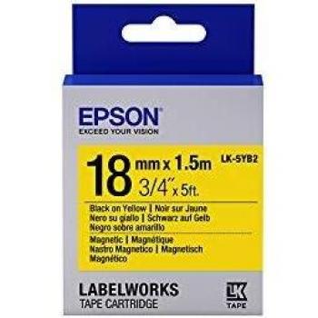 Etichette Epson LK-5YB2 in Nero e Giallo