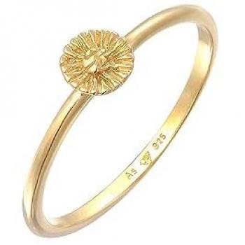 Elli Boho Ring Blüte Flower 925 Silber Damen