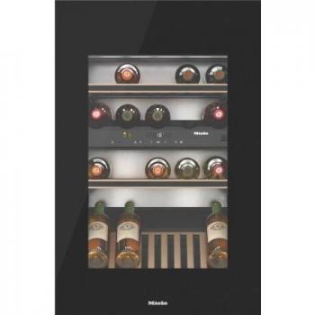 Miele KWT 6422 iG‑1 Standardflaschen-Container (75 cl) – Obsidianschwarz