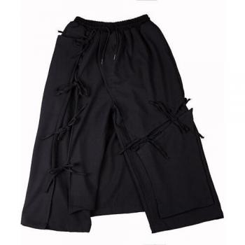 Men's Kimono Style Wide Leg Trousers