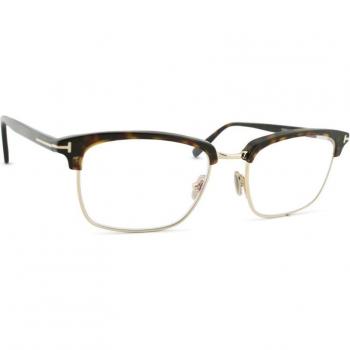 Tom Ford, Brown, Size: 54 MM, Blue Block Eyewear Frames (unisex), FT5801-B 052