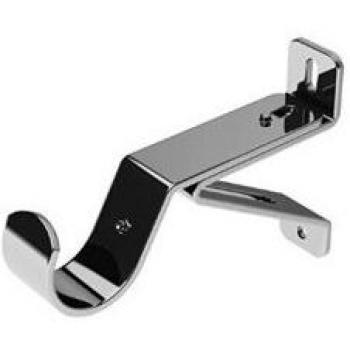 28mm Chrome Swish End Bracket