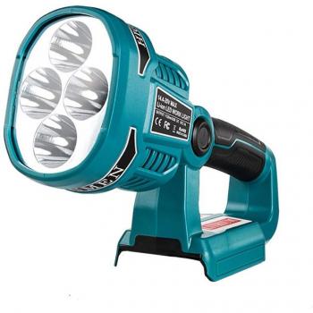 Makita Scheinwerfer mit Warnlichtfunktion
