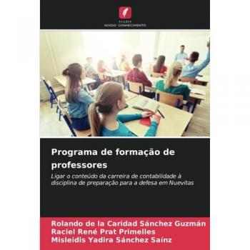 Sánchez Guzmán, Rolando de la Caridad: Programa de formação de professores