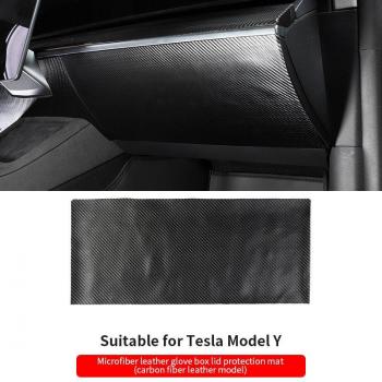 Cubierta de cuero para puerta de coche Tesla Y
