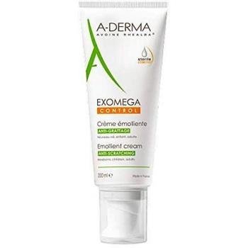 A-Derma Exomega Control Cream 200 ml and Oil 100 ml Bundle