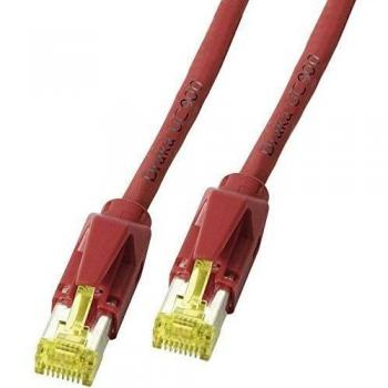 EFB-Elektronik RJ45 Patchkabel Cat.6A S/FTP LSZH Draka UC900 TM31 rot 20m