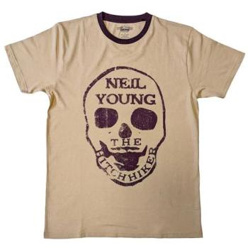 Neil Young Hitchhiker Natural Ringer Top – Size S