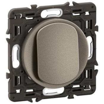 Interrupteur va-et-vient Céliane 10A titanium Legrand