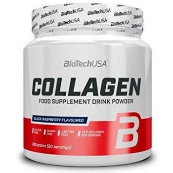 BioTechUSA Collagen: 300 g Black Raspberry Edition