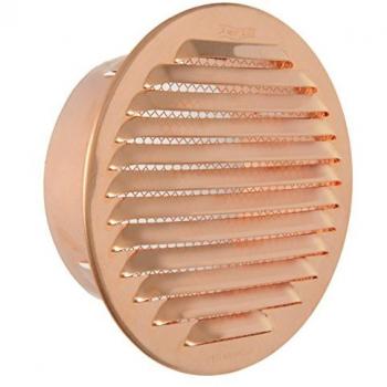 Grille en Cuivre Ronde 150, Filet 115
