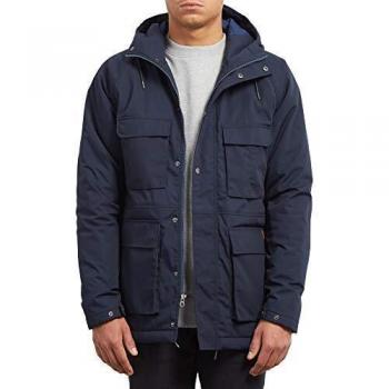 Volcom Renton Chaqueta de Invierno, Hombre, Azul (Navy), M