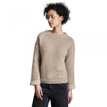 STREET ONE Langarmshirt Streifendesign Casual