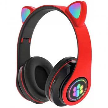 Casque Bluetooth pour enfants, sans fil, pliable, hi-fi, stéréo, annulation de bruit, carte TF, pour filles