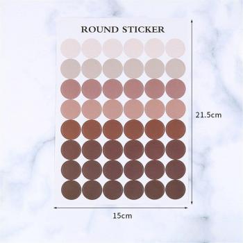 Festive Moon Glow Stickers – 240pcs Collection